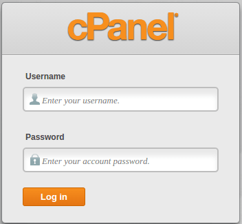 cpanel login url