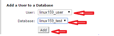 Adding user to MySQL Database