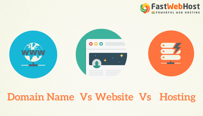What\u2019s the Difference Between Domain Names,Website and Web Hosting?