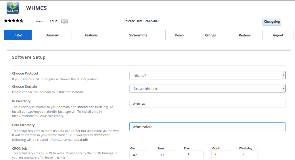 Software_Settings_for_WHMCS