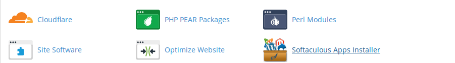 Softaculous Apps Installer from cPanel