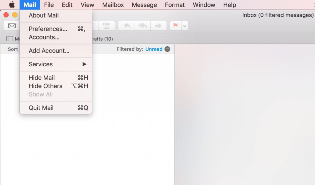 Mac Mail Application