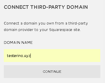 How to connect third party domain